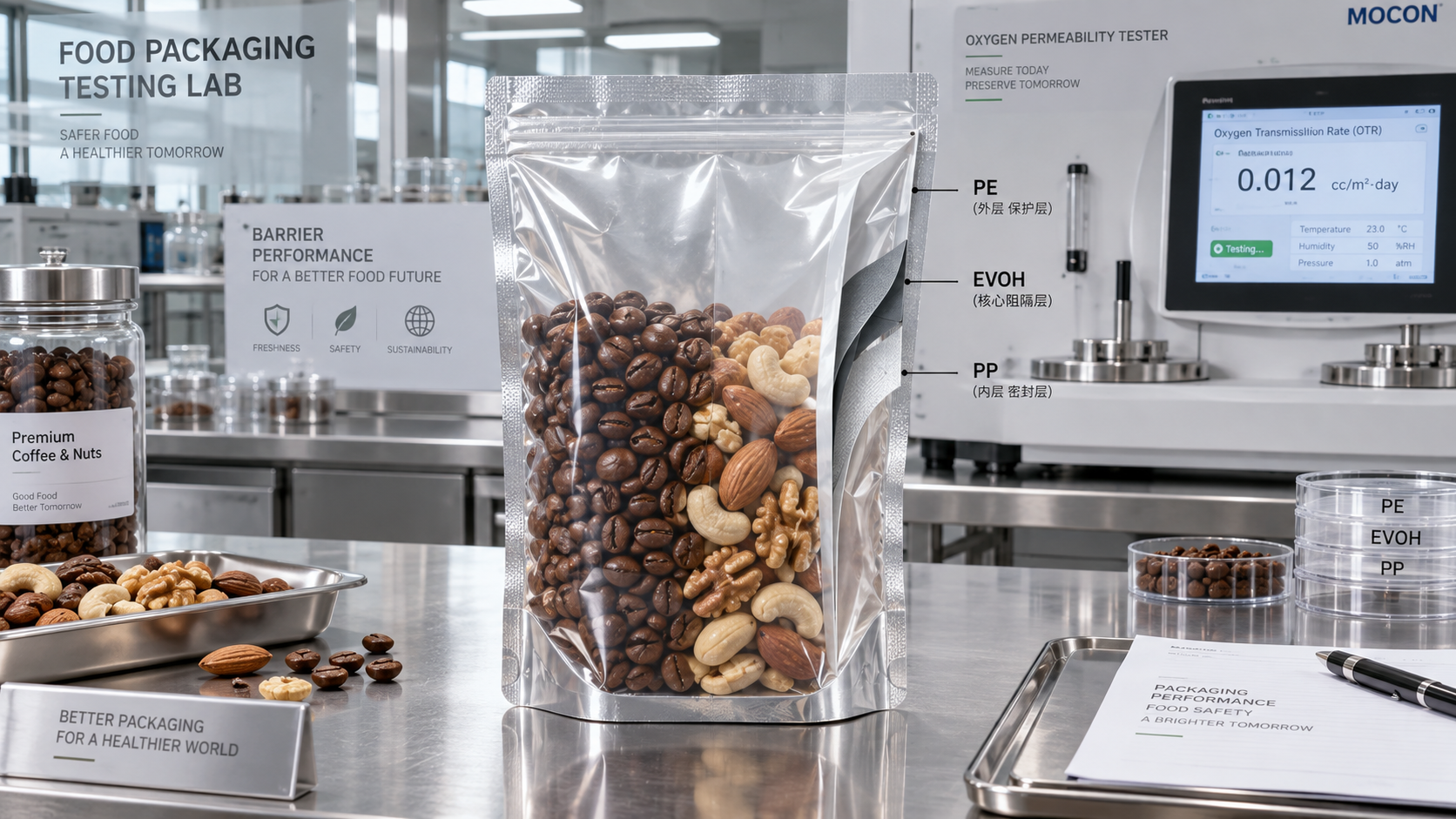 When do EVOH multilayer films provide enough oxygen barrier for food packaging?