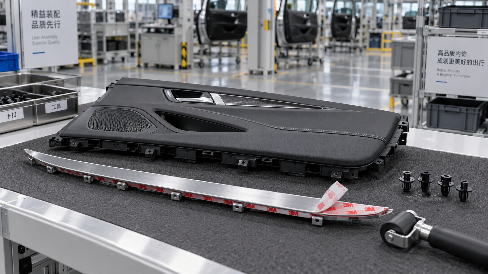 Can Pressure-Sensitive Adhesives Replace Fasteners in Car Interiors?