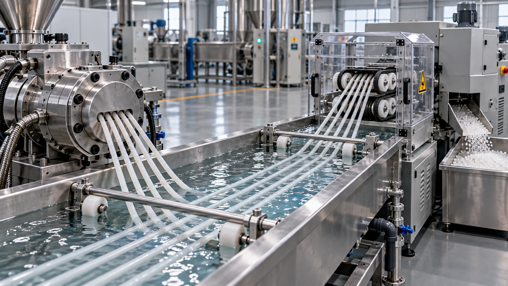 How to prevent strand breakage in strand pelletizing systems