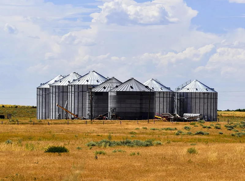 Sorghum & Coarse Grain Steel Silo