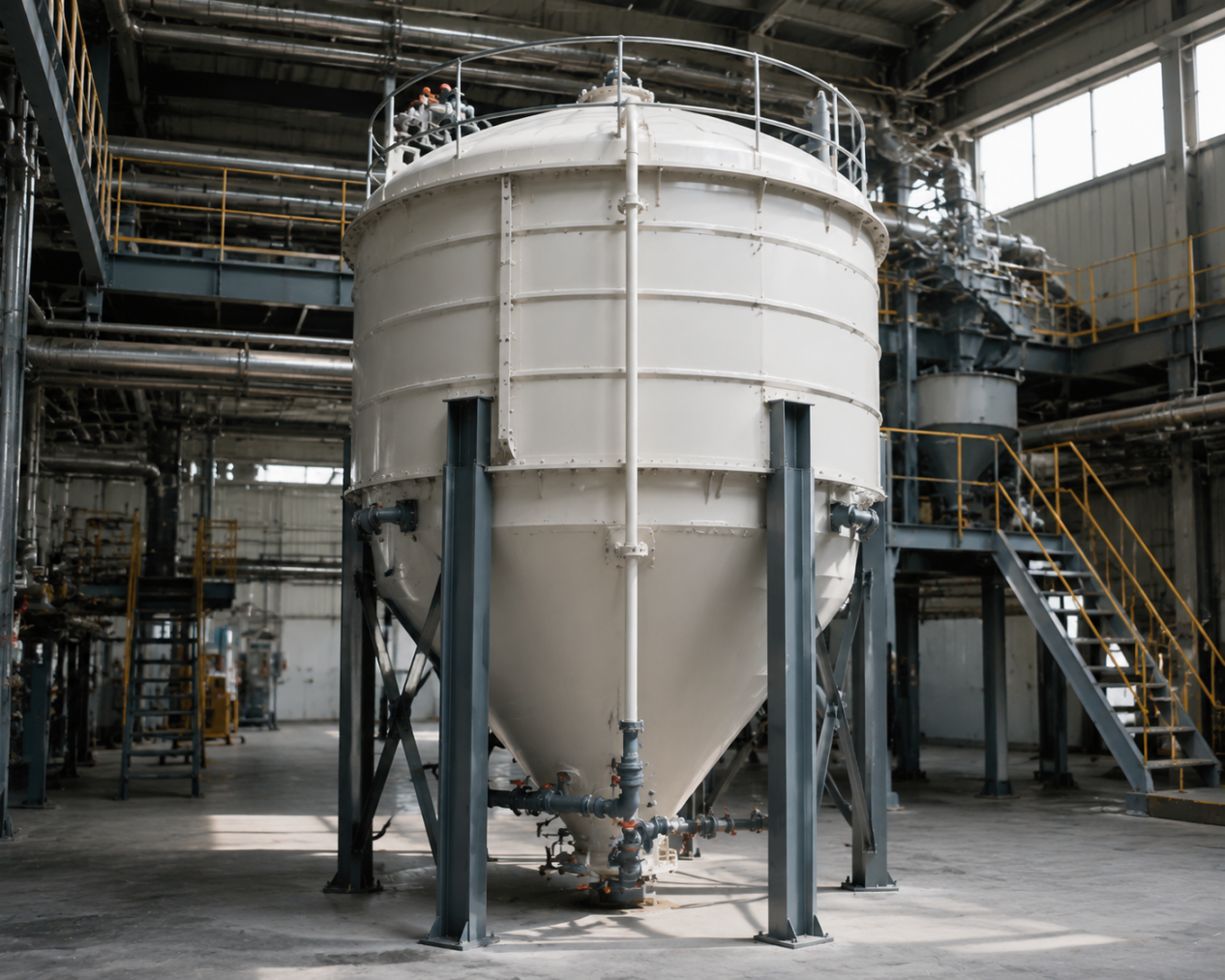 Anti-Corrosion Tanks for Chemical Powder & Pellets