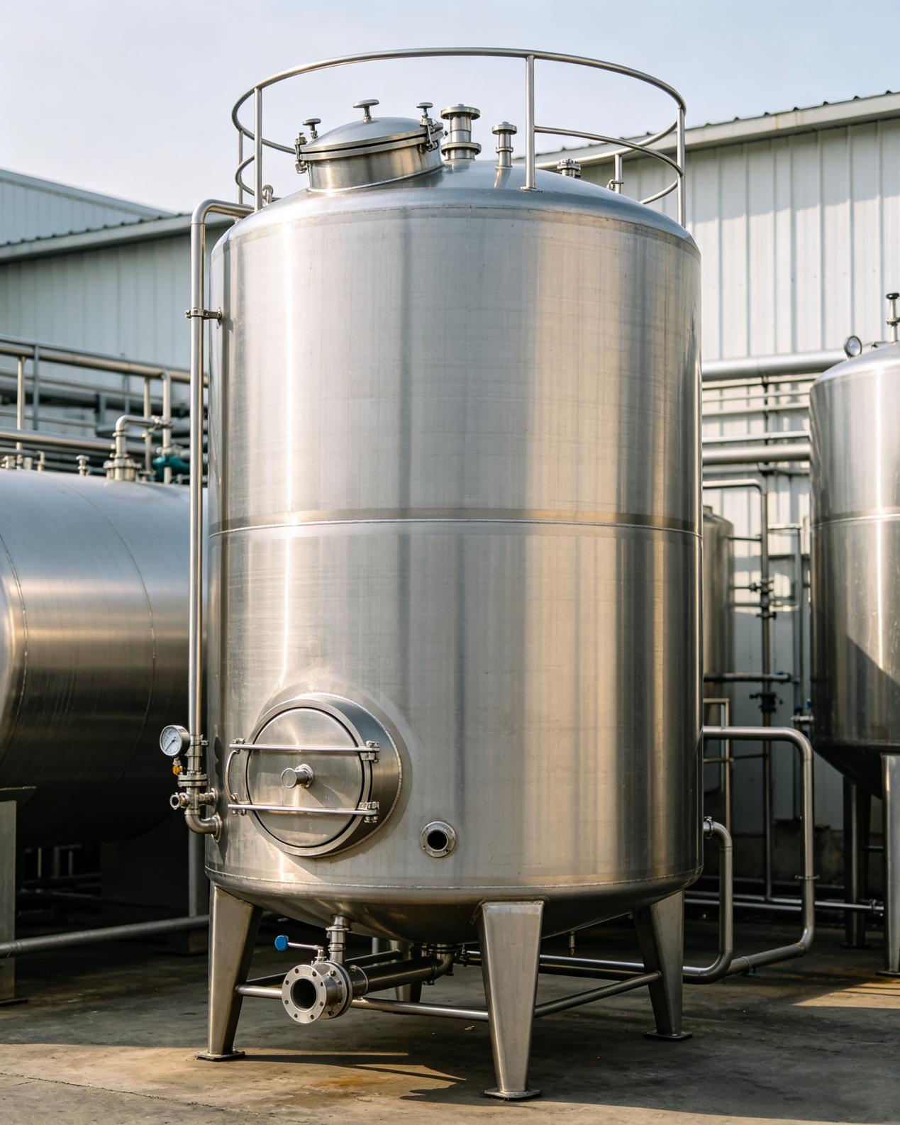 Insulated Stainless Steel Oil & Fat Liquid Tanks
