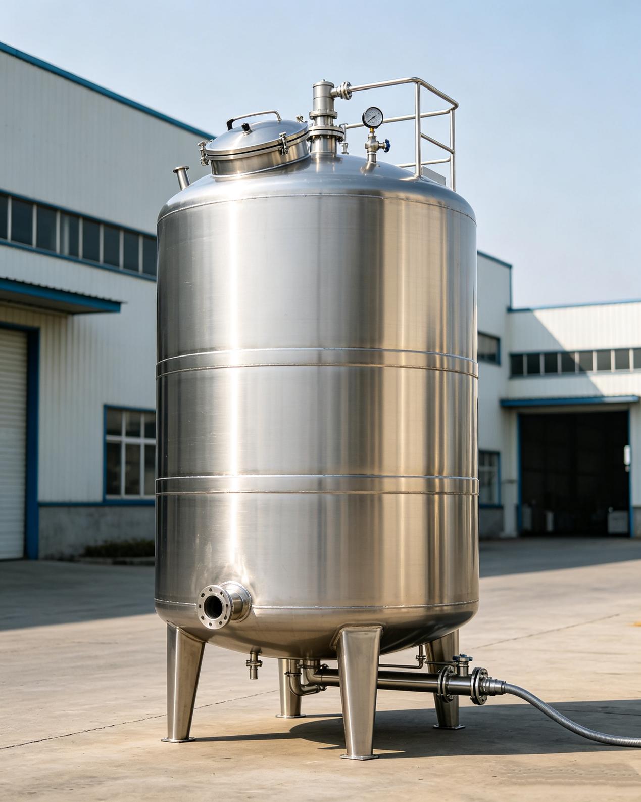 Insulated Stainless Steel Oil & Fat Liquid Tanks
