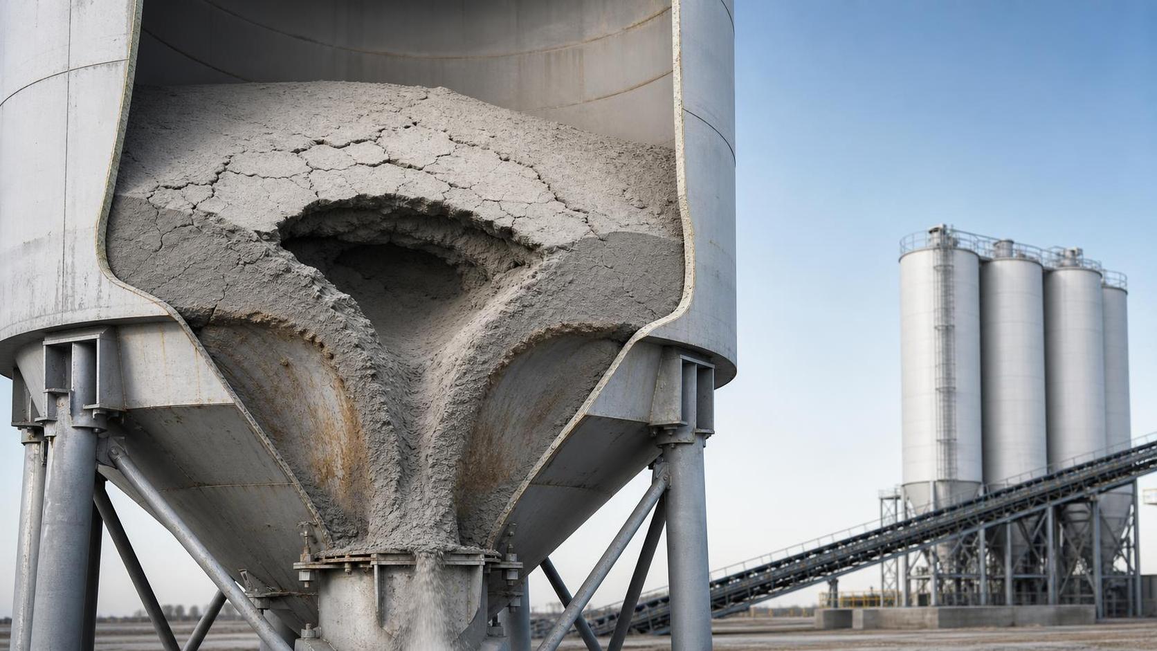 Why Bulk Material Storage Silos Develop Bridging, Clogging, and Flow Problems