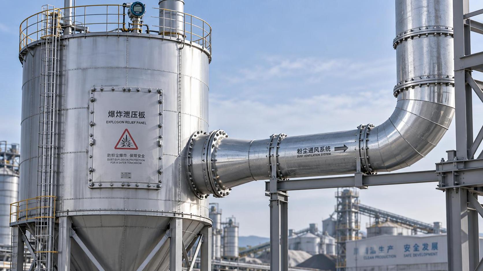 Do dry bulk storage silos need explosion venting when handling combustible powders? Do dry bulk storage silos need explosion venting when handling combustible powders?