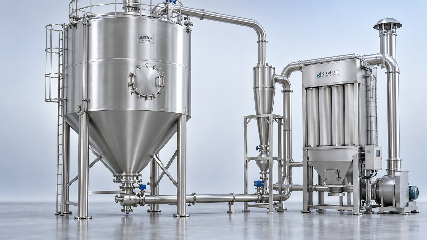 Stainless Steel Silos for Food Powders: What Hygienic Design Requires