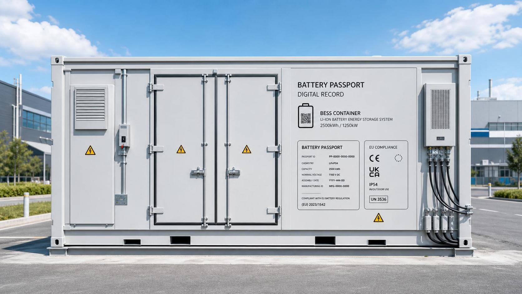 EU Battery Rule Makes Digital Passport Mandatory for BESS in 2027