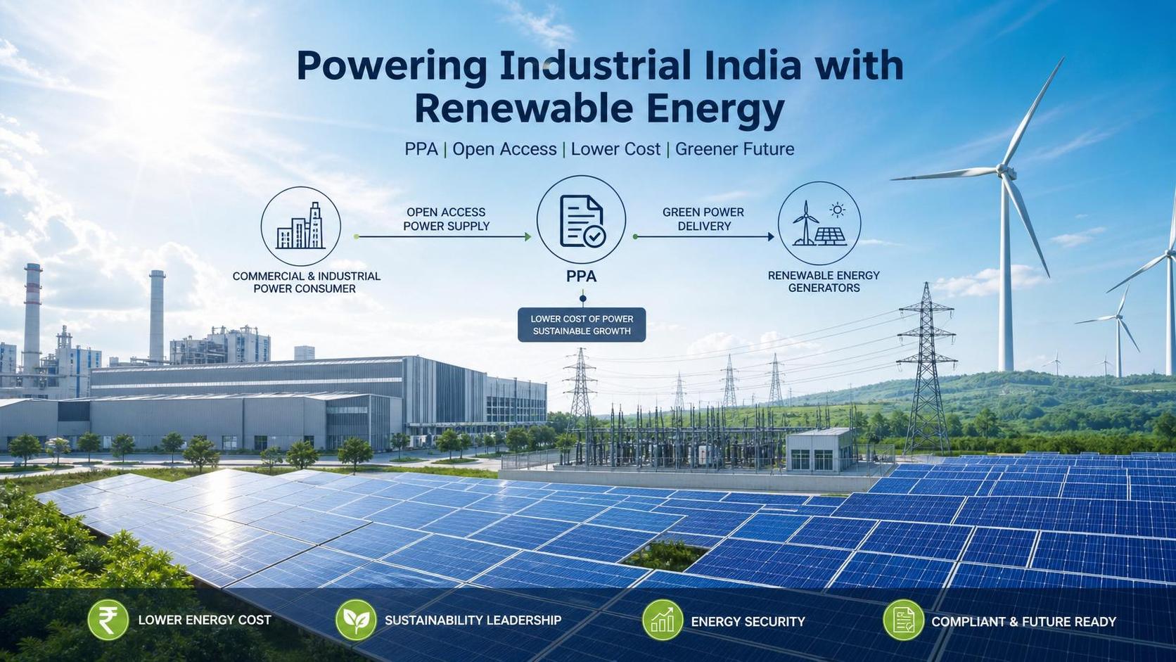 Renewable Energy Procurement in India: PPA Models, Open Access, and Cost Drivers
