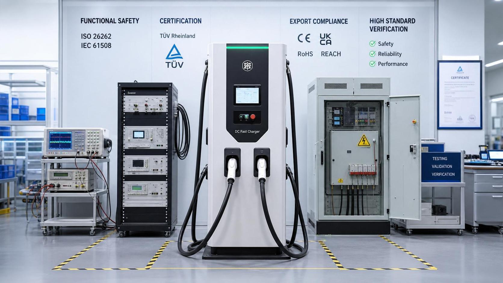 IEC 62109-3 Takes Effect for EV Charger Exports