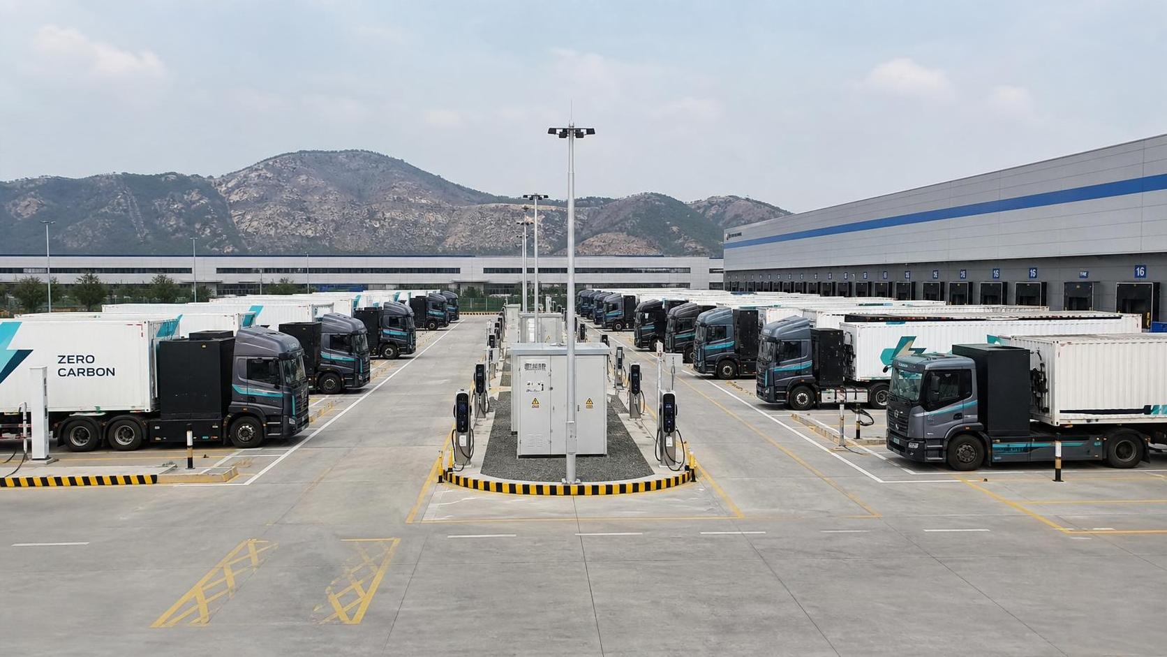 Depot Charging Infrastructure for Trucks: How to Size Power, Chargers, and Layout