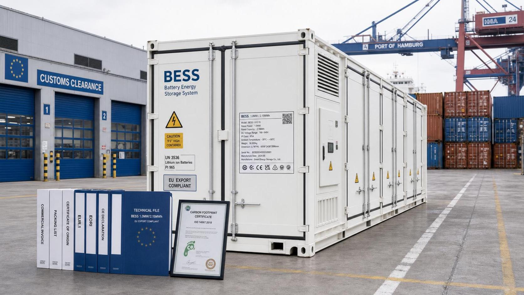 EU Battery Rule Now Mandates DPP for BESS Exports