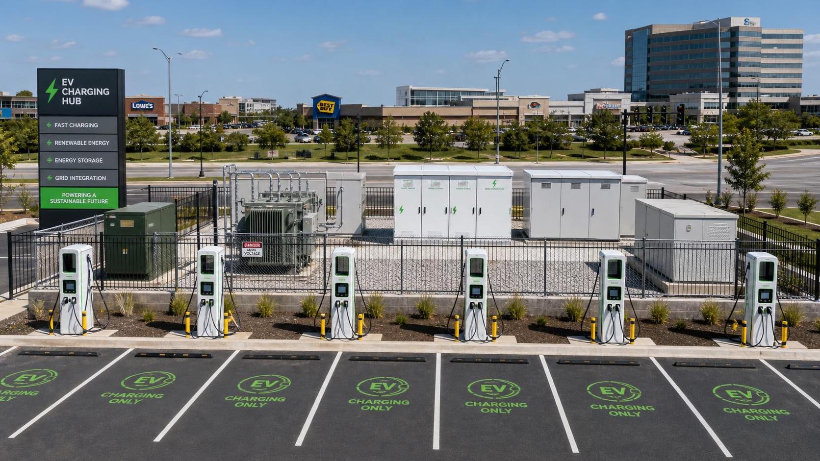 Public Charging Network Infrastructure: Site Selection, Grid Capacity, and ROI Basics