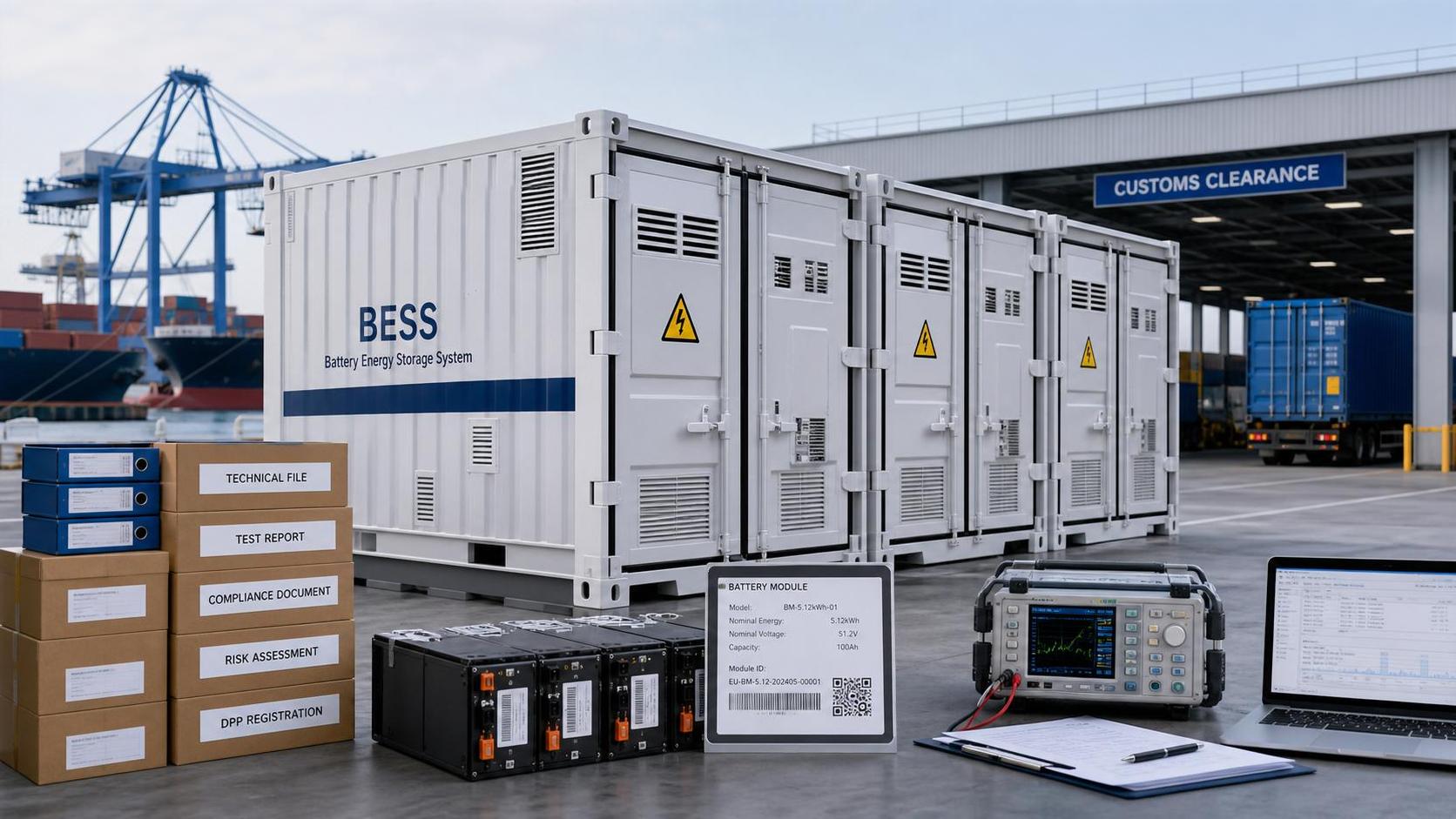 EU DPP Rule Takes Effect for BESS Exports