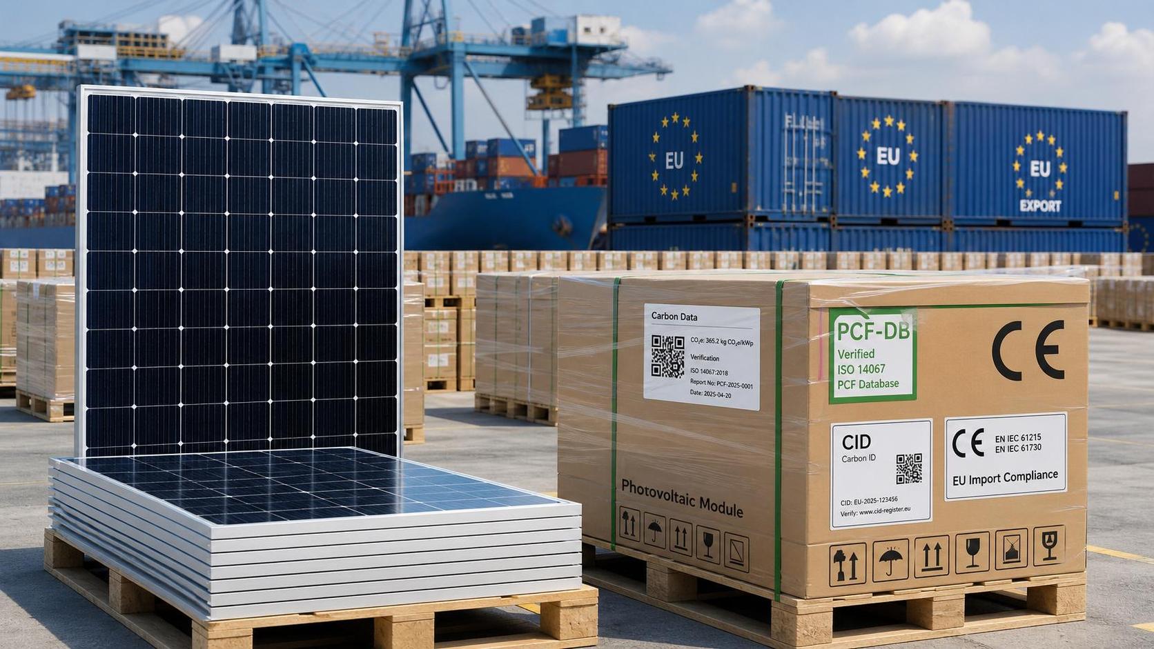 EU Makes PCF-DB Access Mandatory for PV Modules
