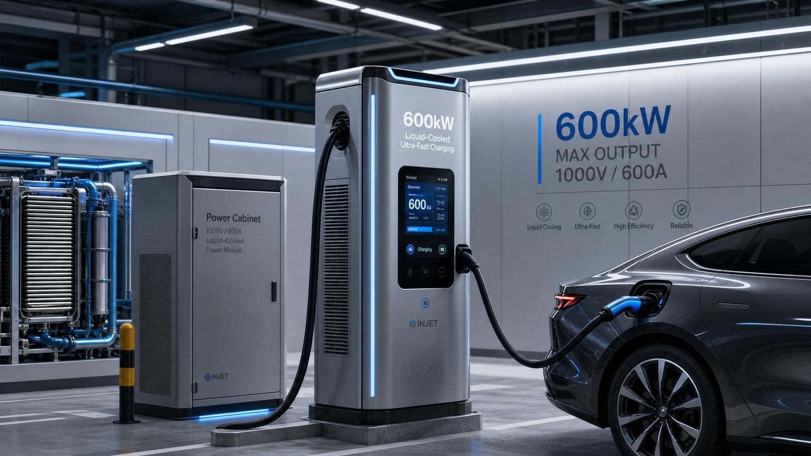 Liquid Cooled EV Charging Technology Explained: When It Outperforms Air Cooling