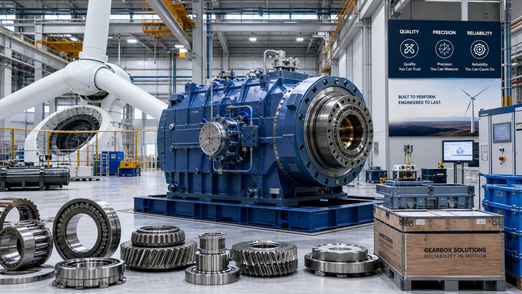 How to Choose a Wind Turbine Gearboxes Supplier for Reliability and Service Support