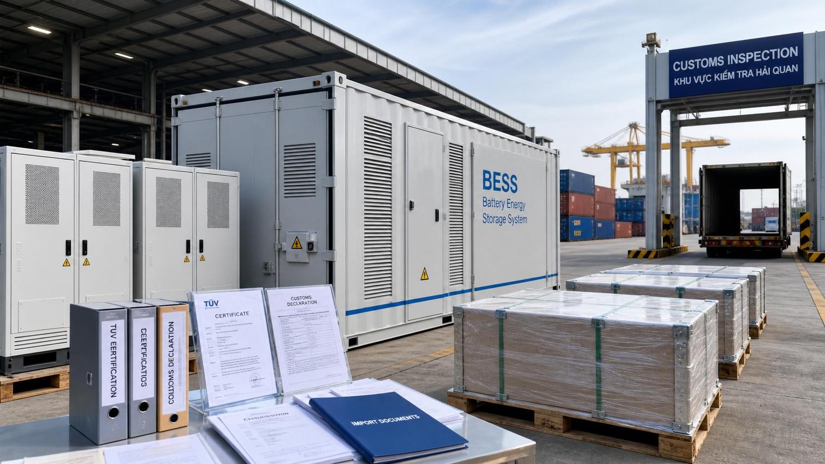 Vietnam Makes TUV Certification Mandatory for BESS Imports