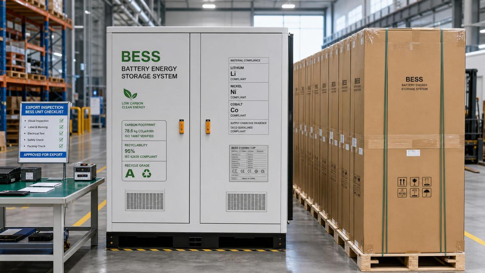 EU Battery Rules Add BESS Footprint and Recycling Labels