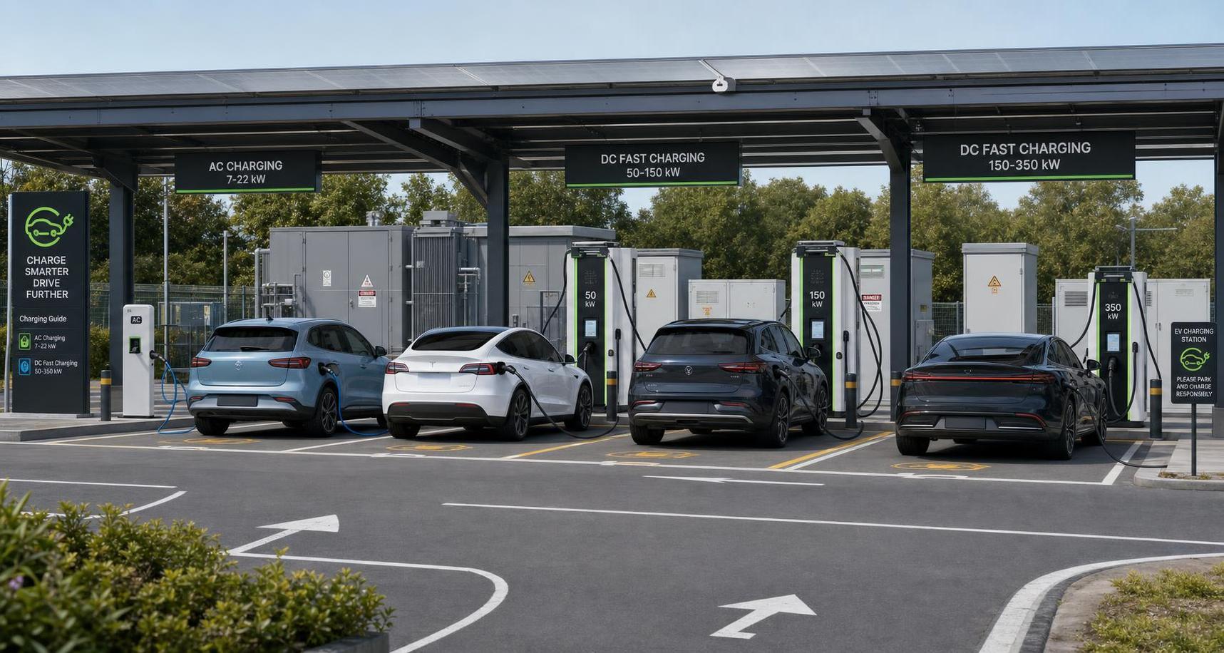 How EV Charging Technology Affects Charging Speed, Compatibility, and Site Planning