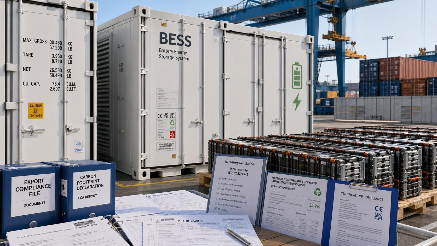 EU Sets BESS Import Proof Rules for October 2026