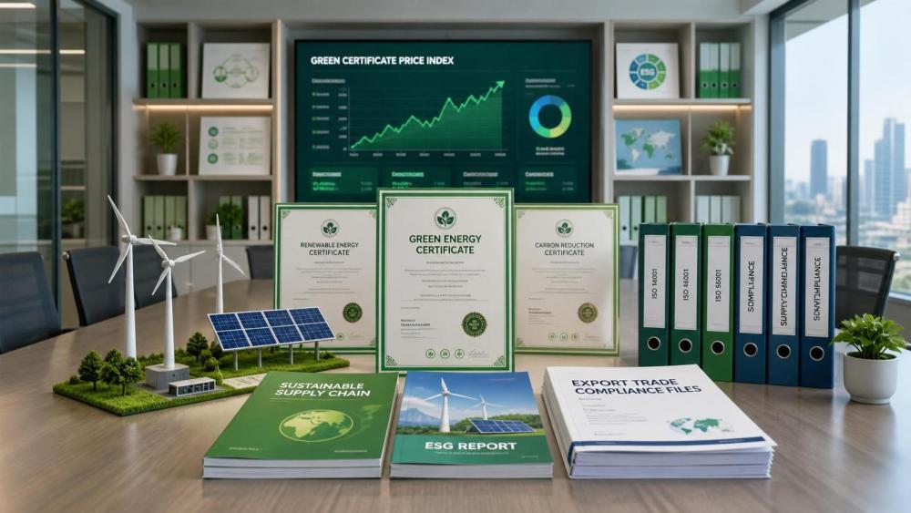 China Launches Green Certificate Price Index China Launches Green Certificate Price Index