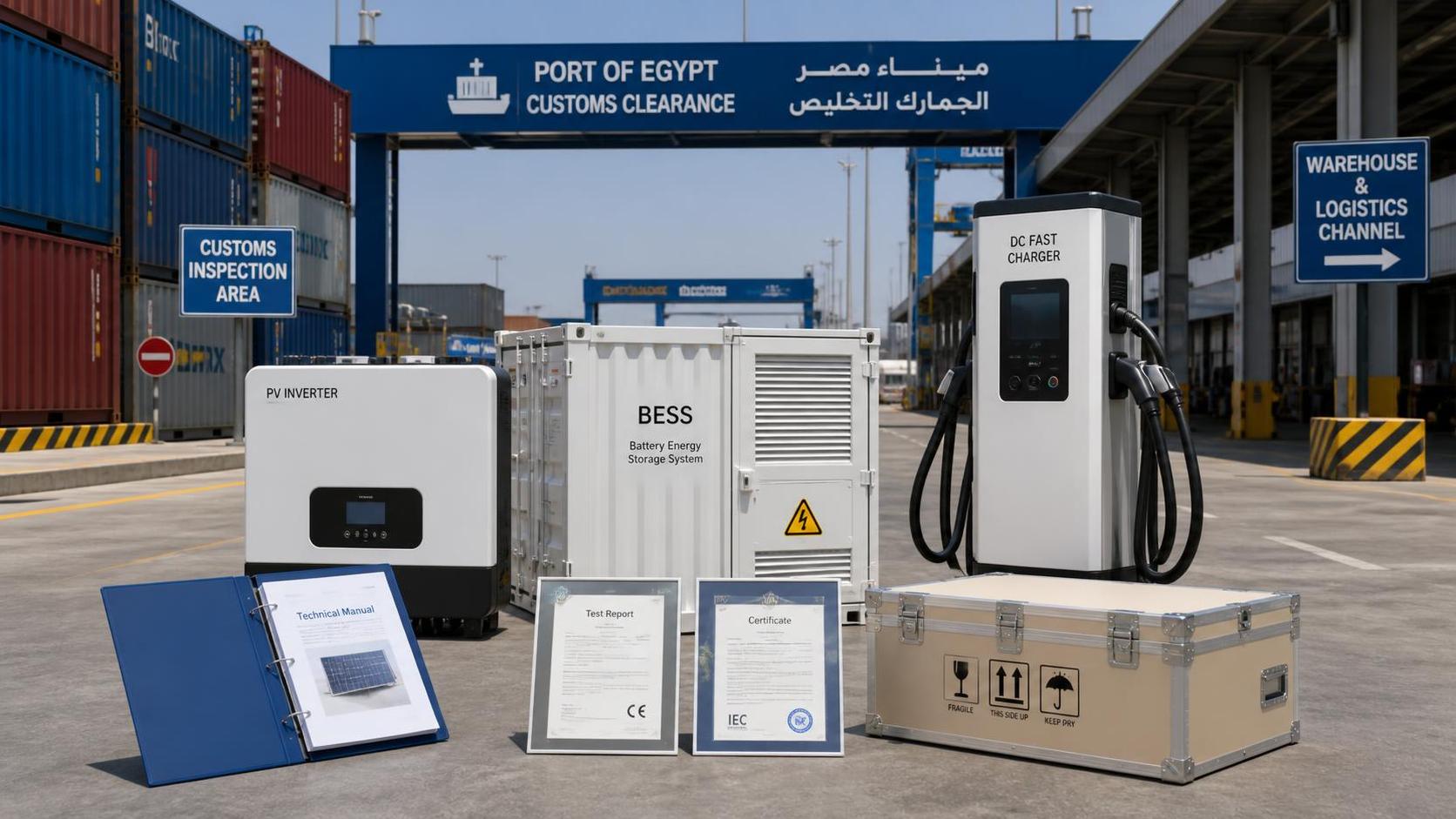 Egypt Tightens Entry Rules for Solar and Storage Imports