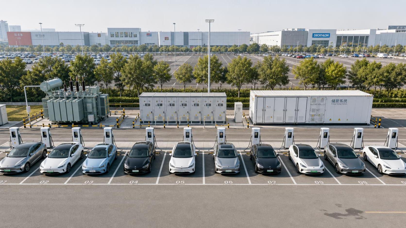 What Grid Connection Capacity Does a 10-Bay Fast Charging Hub Need?