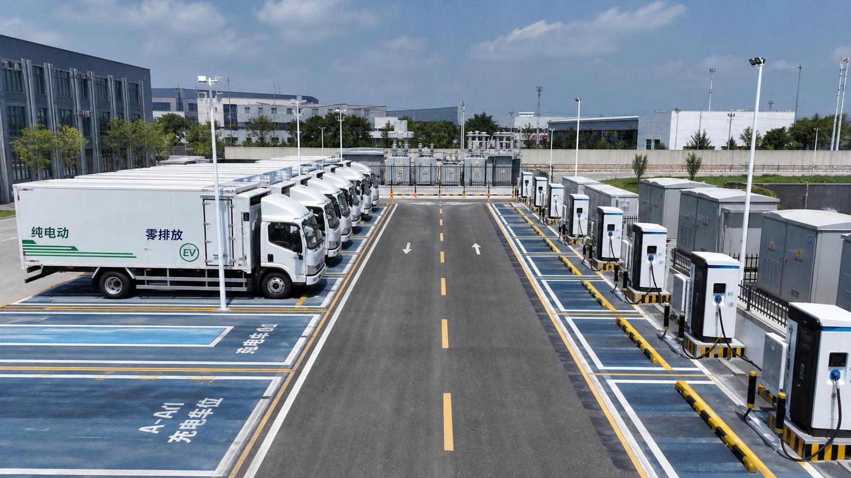 How Should Fleet Depot Charging Stations Be Laid Out?