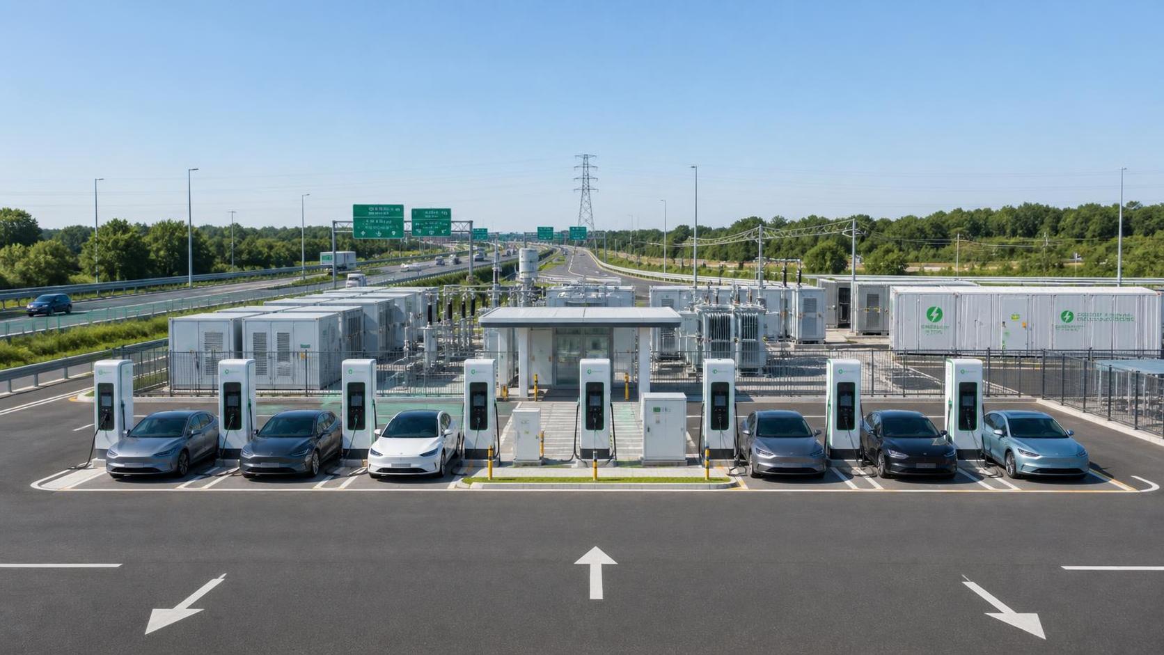 How to Plan Power Capacity for Highway EV Charging Corridors