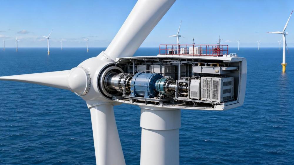What does a nacelle in a wind turbine actually do? What does a nacelle in a wind turbine actually do?
