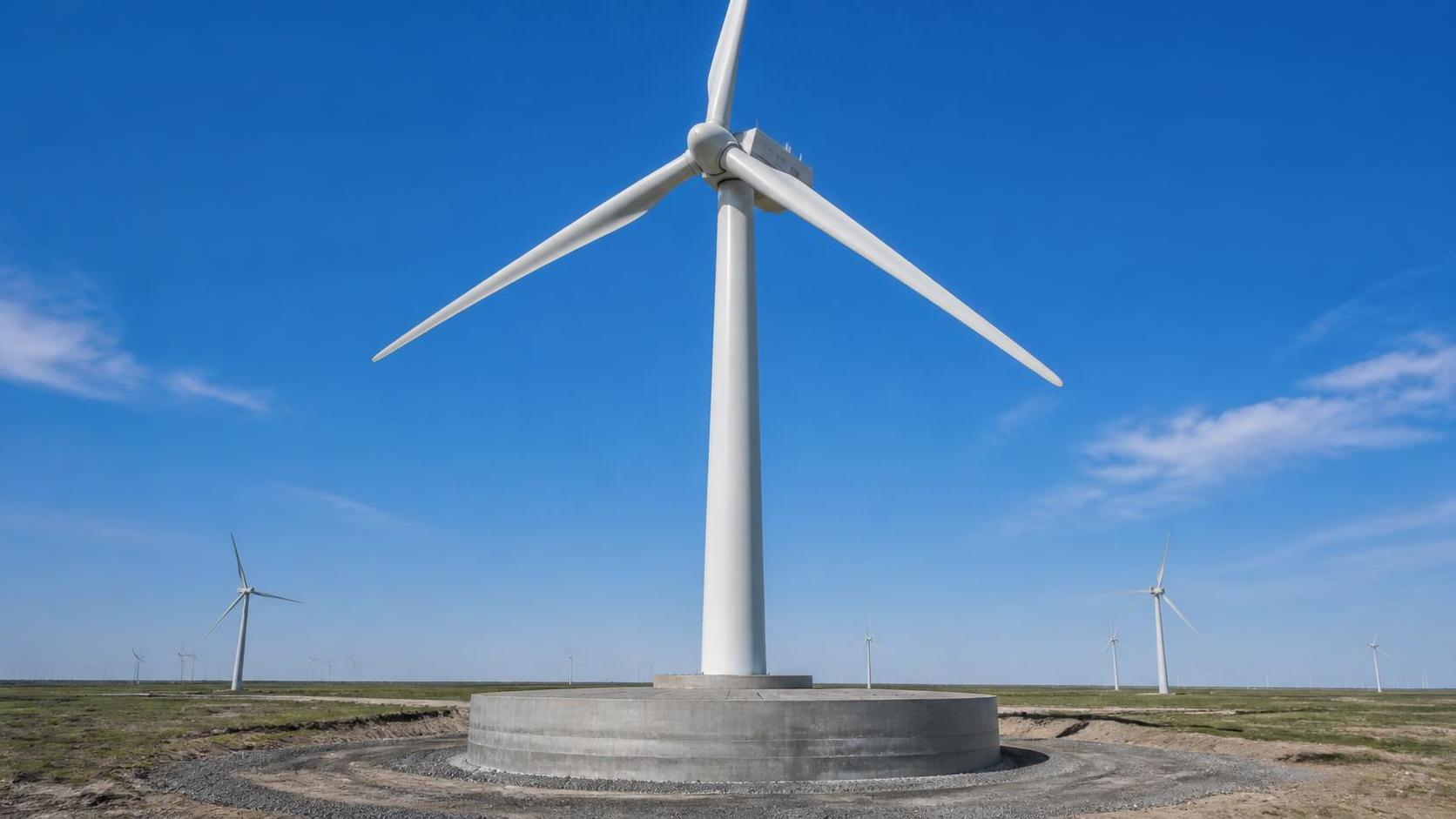 How does turbine nacelle weight affect foundation design?