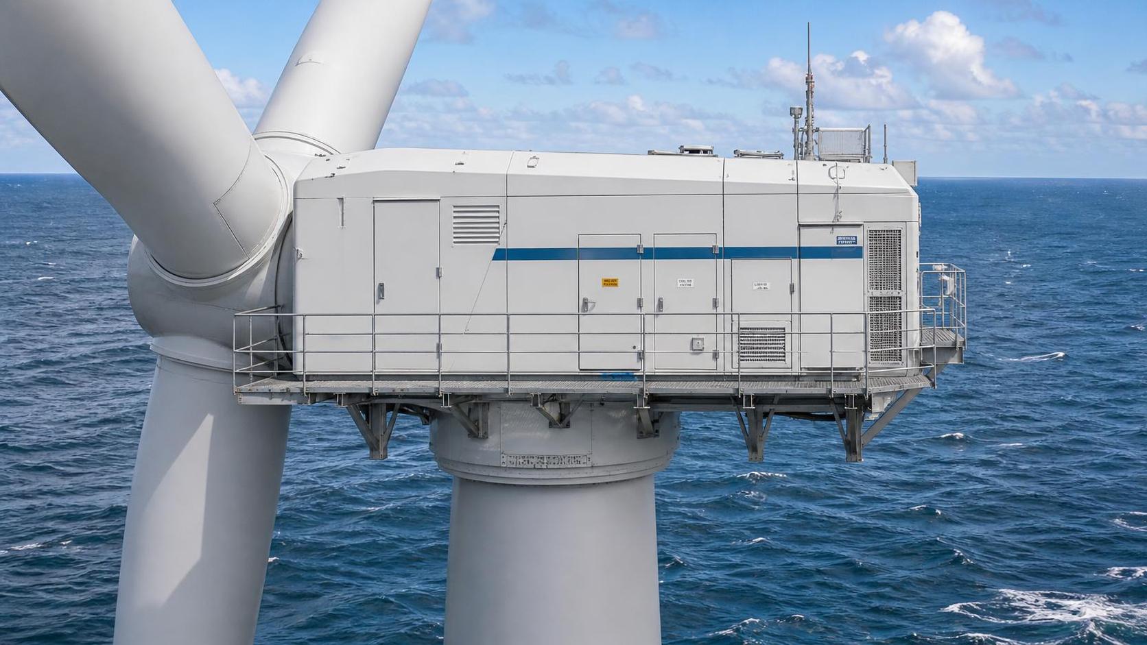 Which nacelle of wind turbine design suits offshore projects?
