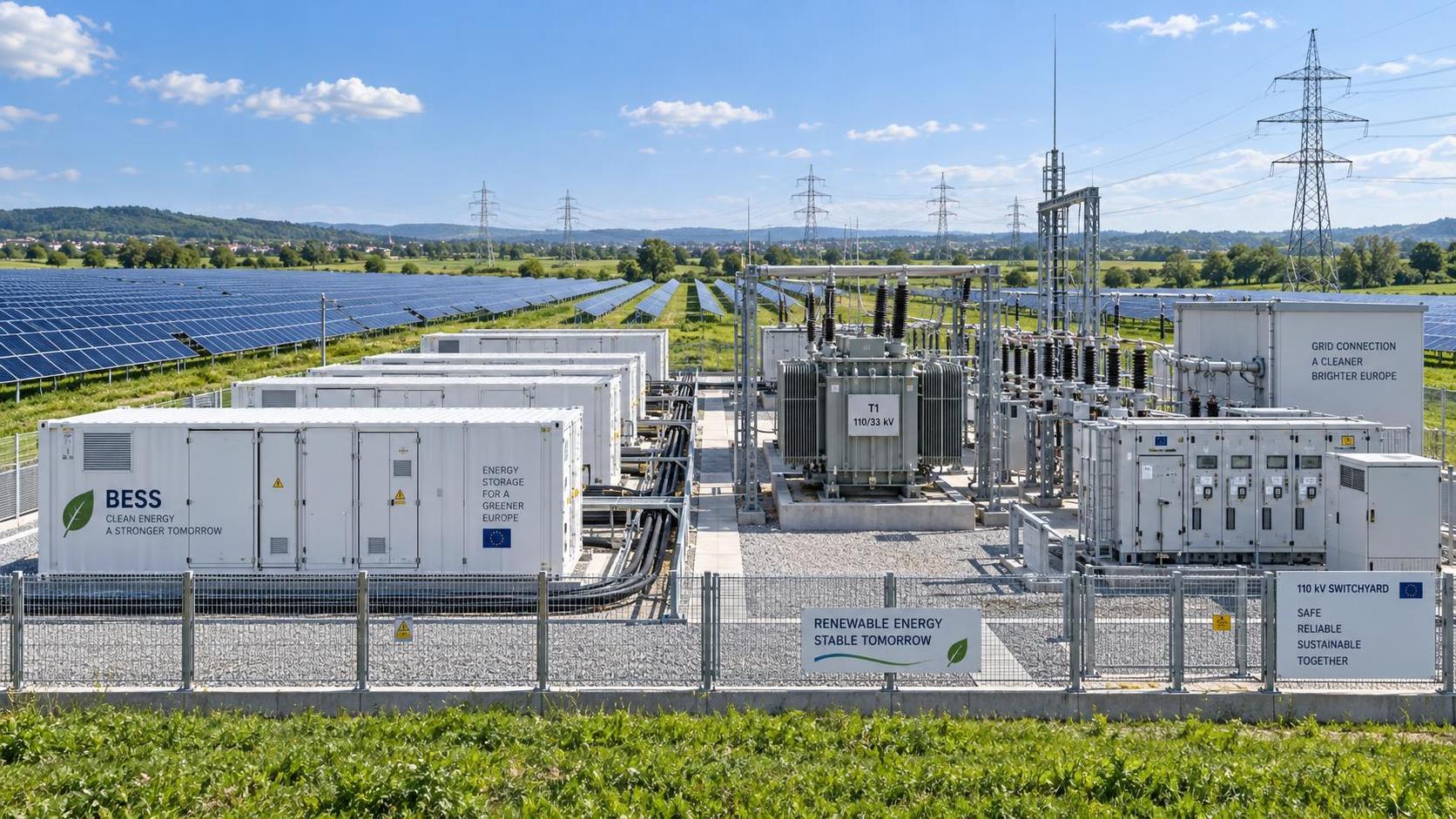 EU Grid Code Compliance for Solar and BESS Projects: Key Tests and Requirements