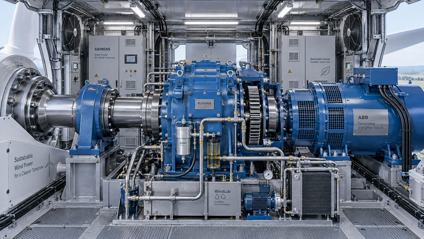 Inside a Wind Turbine Nacelle: Which Components Need the Most Maintenance?