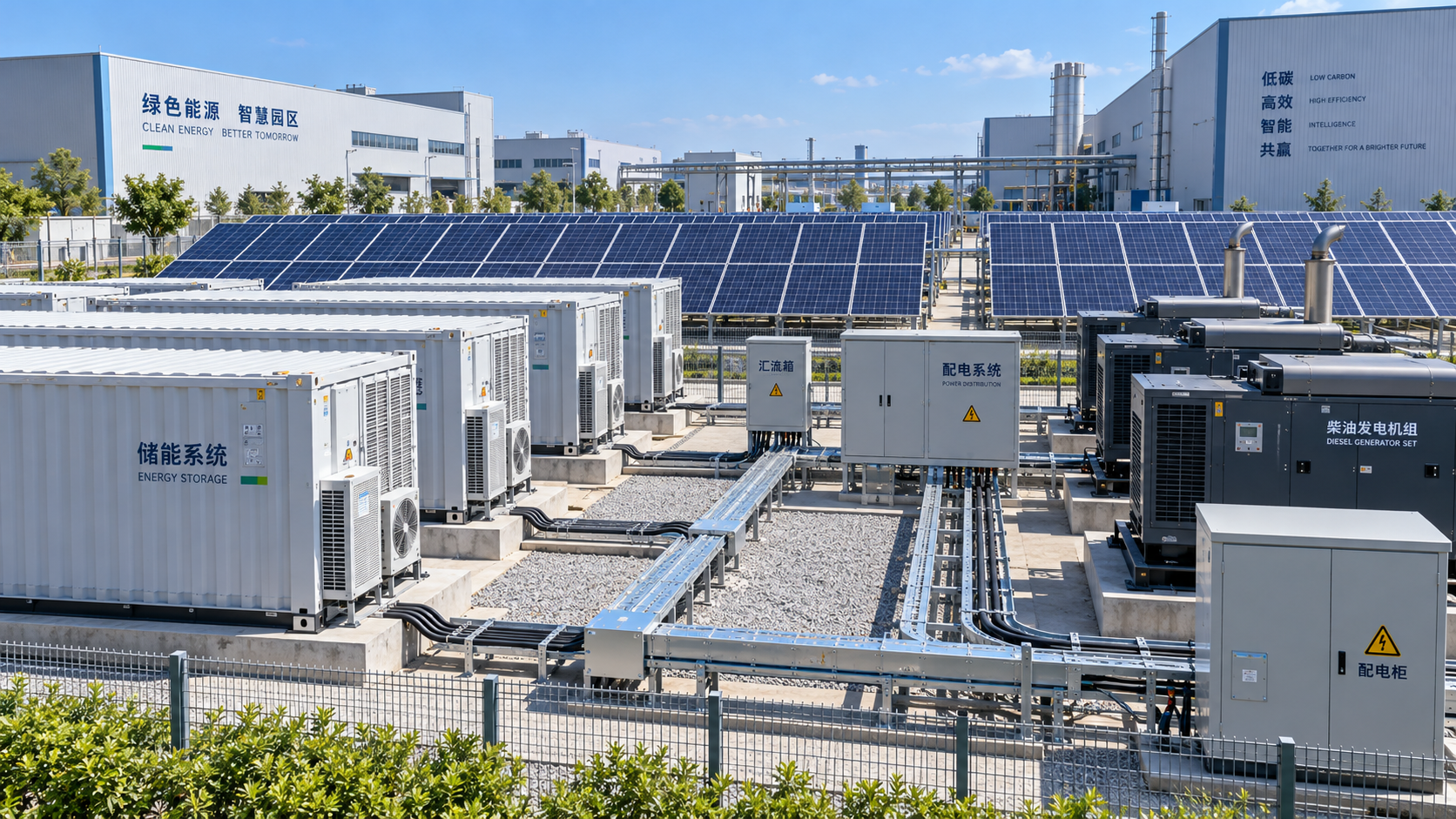 Hybrid Power Plants for Microgrids: Sizing Solar, Batteries, and Diesel