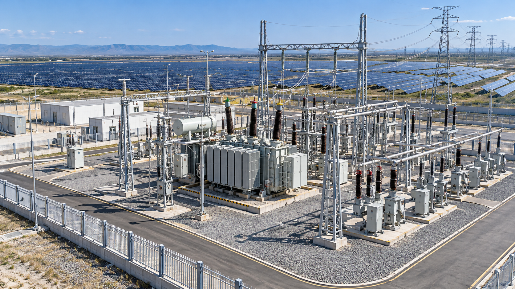 What Infrastructure Do Utility-Scale Renewables Need for Grid Connection?