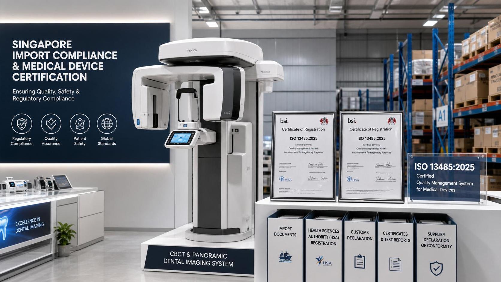 Singapore HSA Makes ISO 13485:2025 a Prerequisite for Dental Imaging Imports