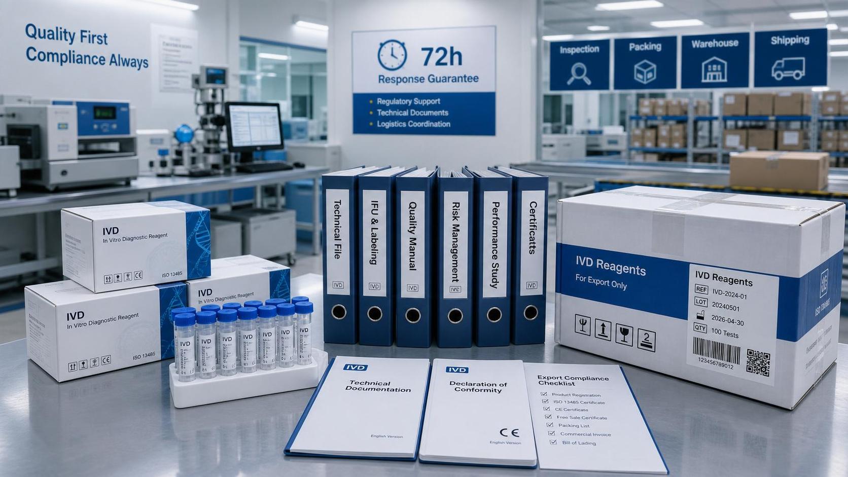 FDA Sets 72-Hour IVD Export Response Rule