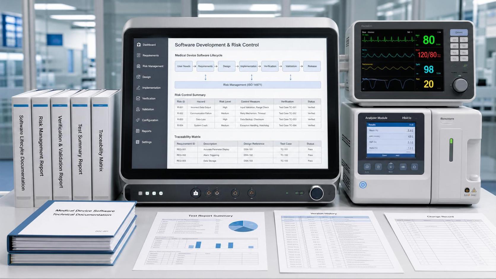 IEC 62304 for Medical Device Software: Key Documentation and Risk Control Steps