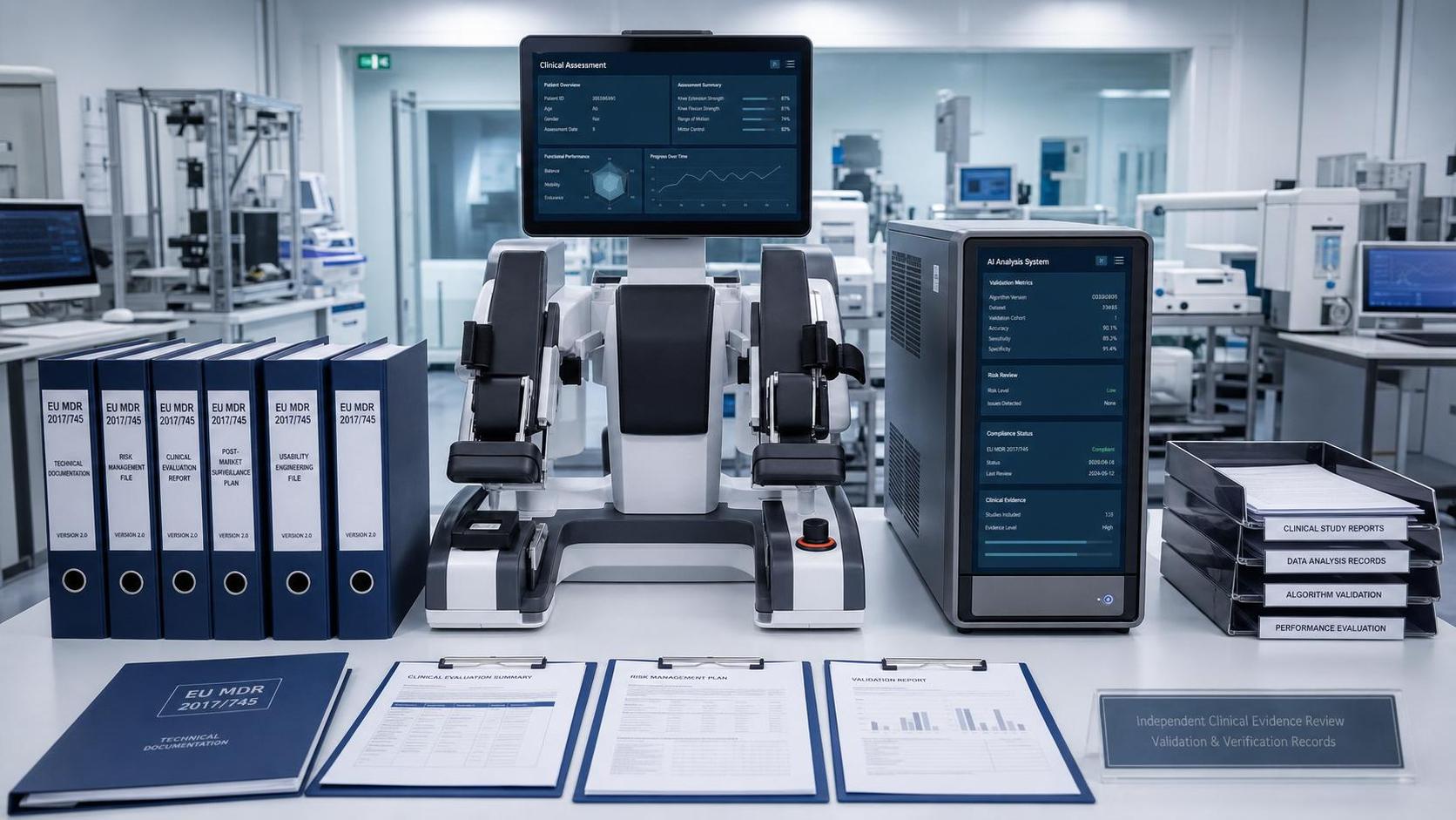 EU MDR Annex XVI Revision Raises AI Rehab Evidence Bar