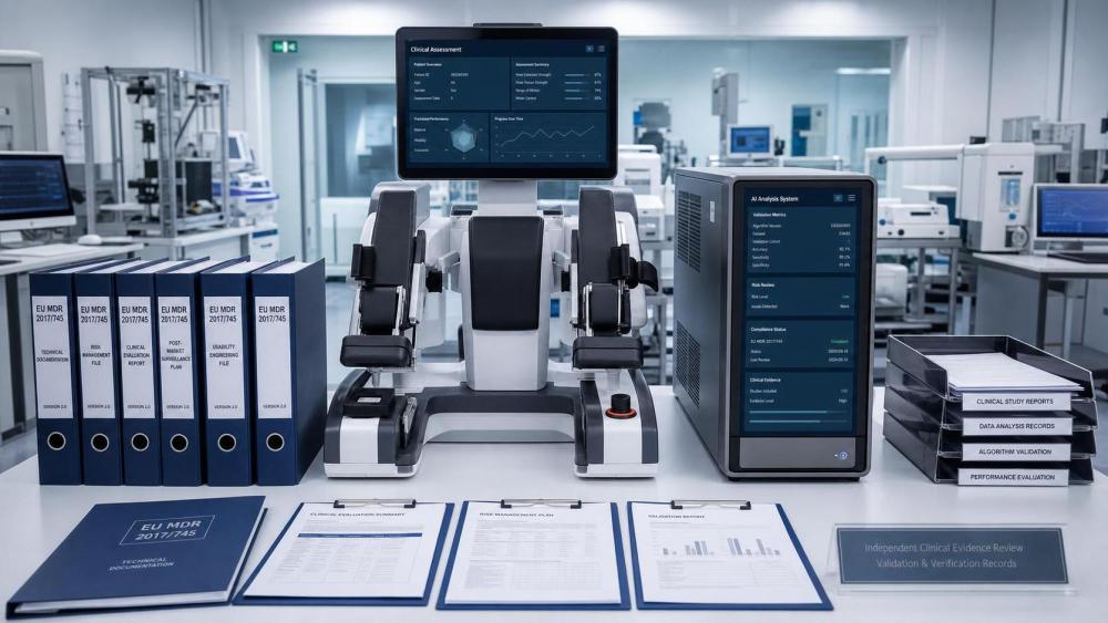 EU MDR Annex XVI Revision Raises AI Rehab Evidence Bar EU MDR Annex XVI Revision Raises AI Rehab Evidence Bar