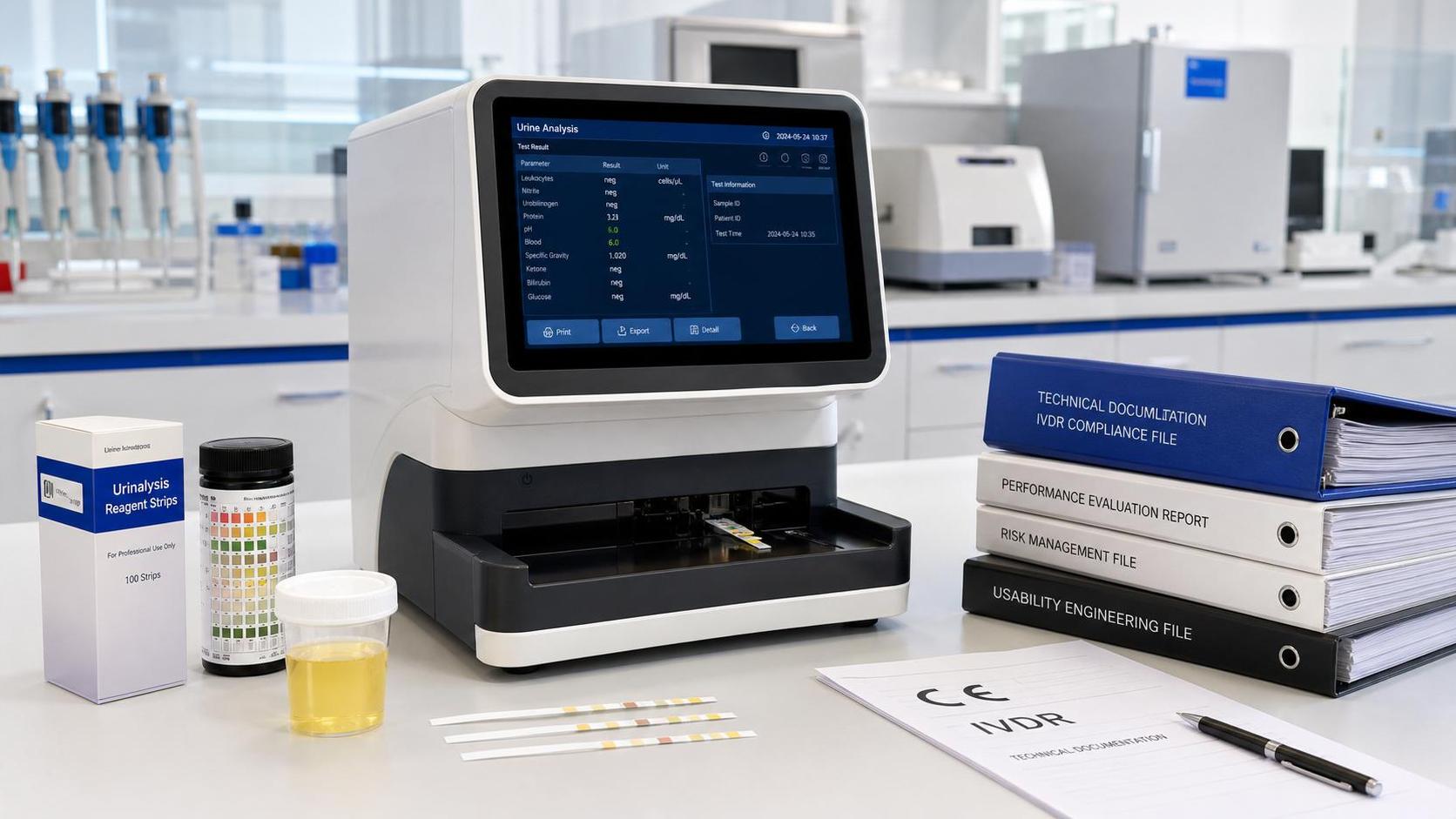 Urine Analyzers CE IVDR: What to Check Before Market Entry