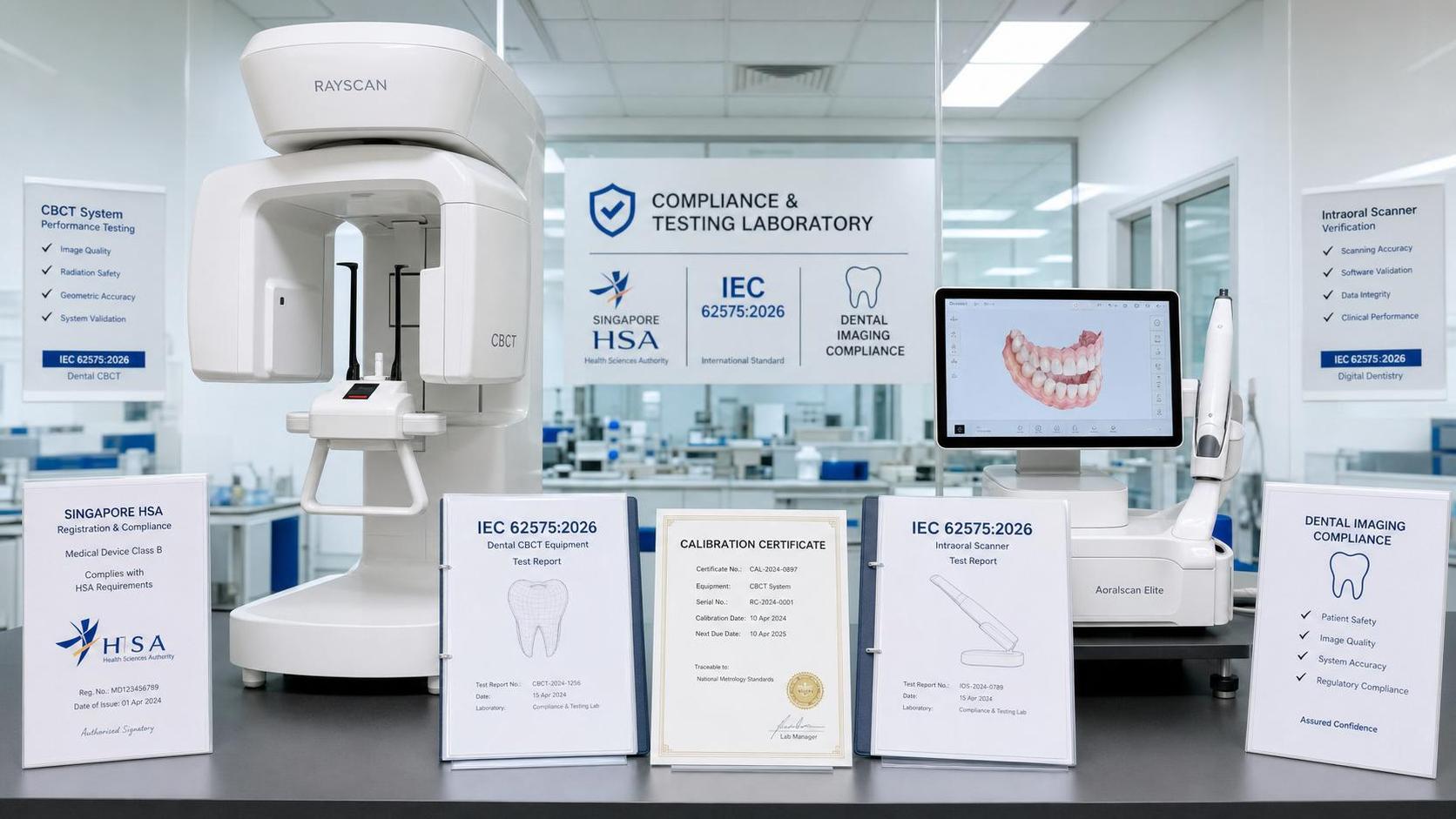 Singapore HSA Limits Dental Imaging Filings to IEC 62575:2026