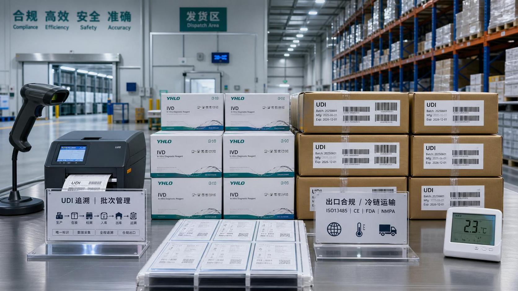 FDA Tightens UDI Traceability for IVD Exports