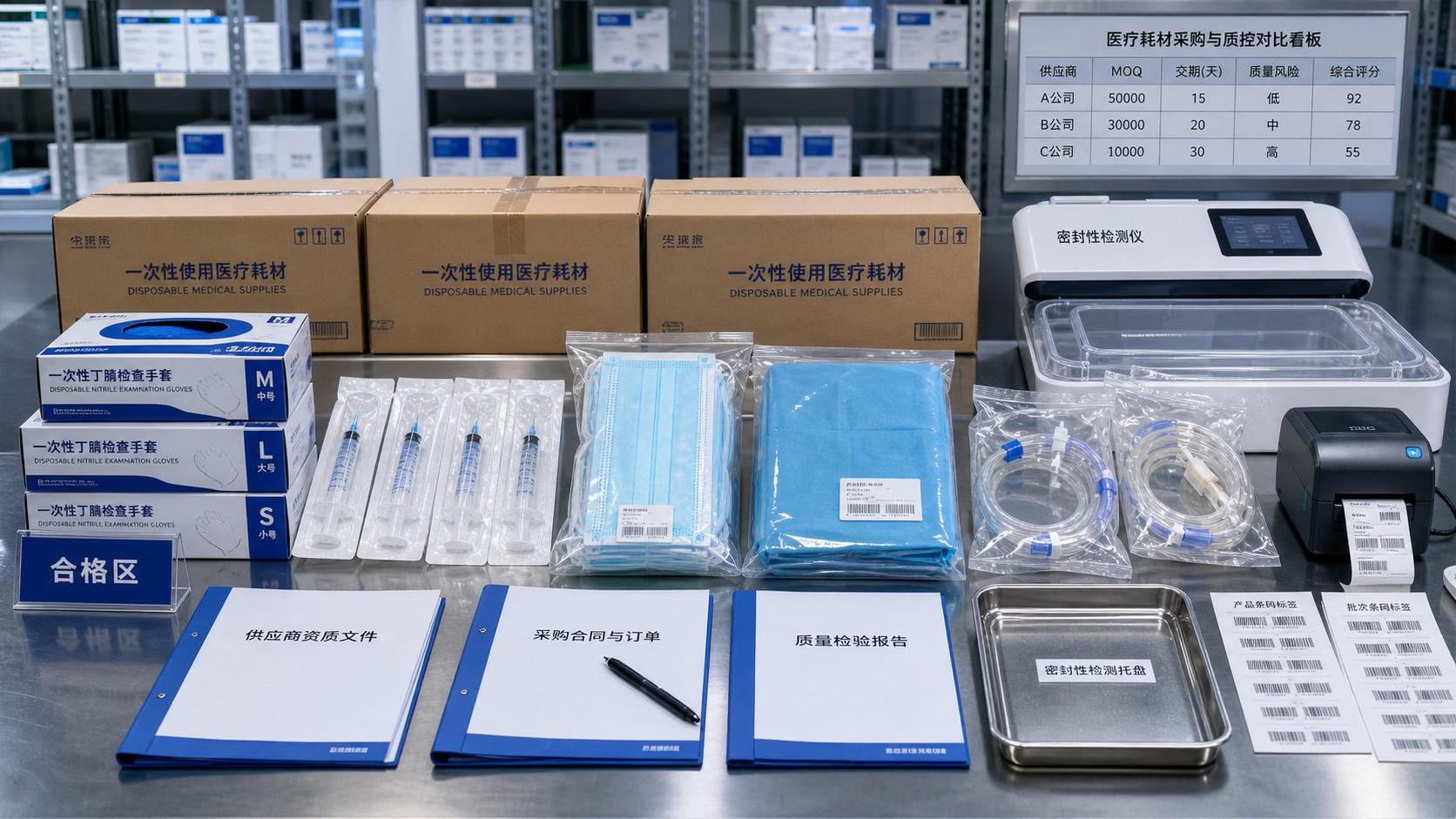 Hospital Disposable Products Wholesale: How to Compare MOQ, Lead Time, and Quality Risk