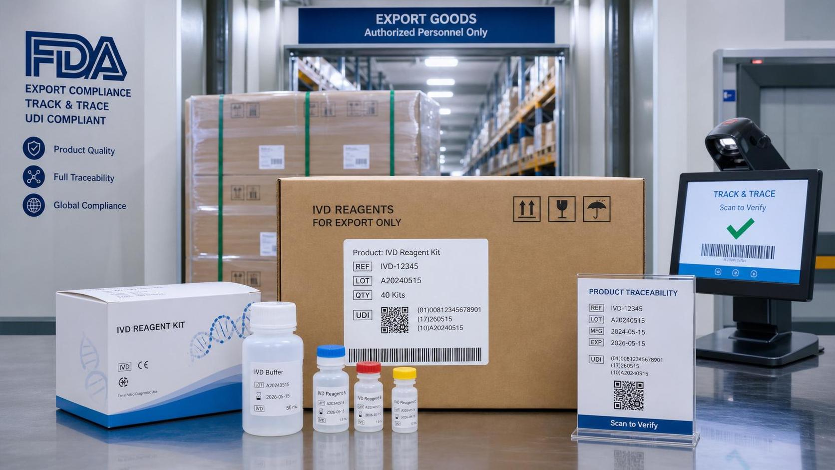 FDA Tightens IVD Export Traceability for China Suppliers