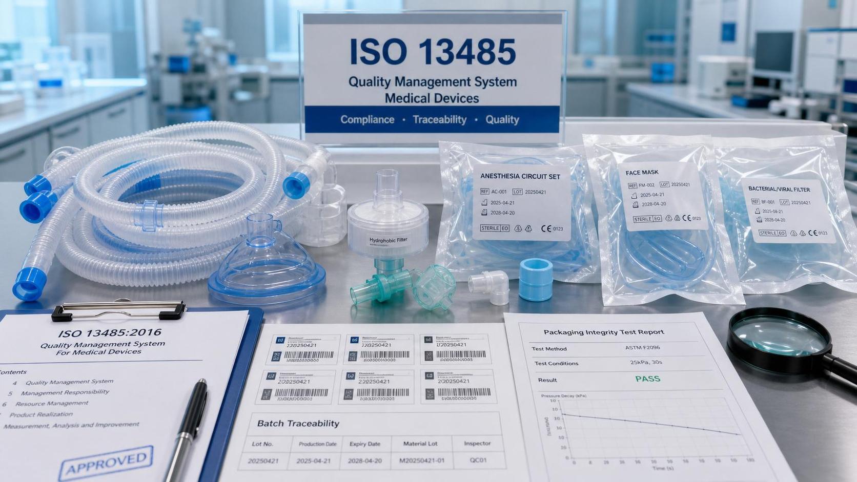 How to Evaluate Anesthesia Consumables Under ISO 13485