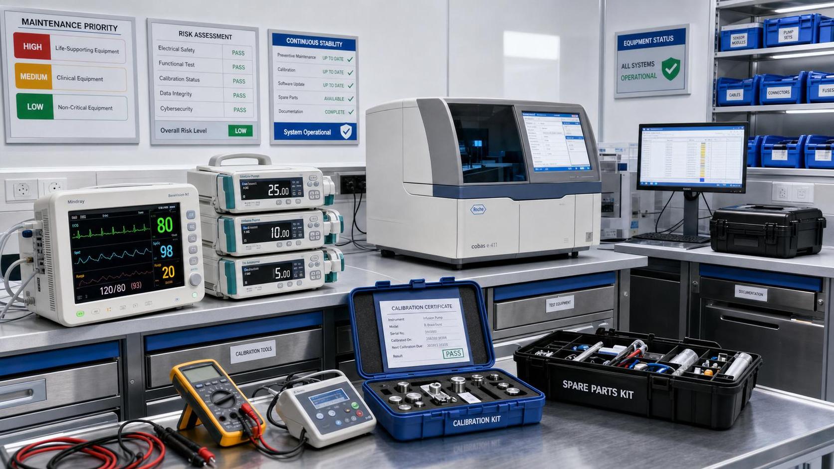 Biomedical Equipment Maintenance Repair: Common Failure Risks and Fix Priorities