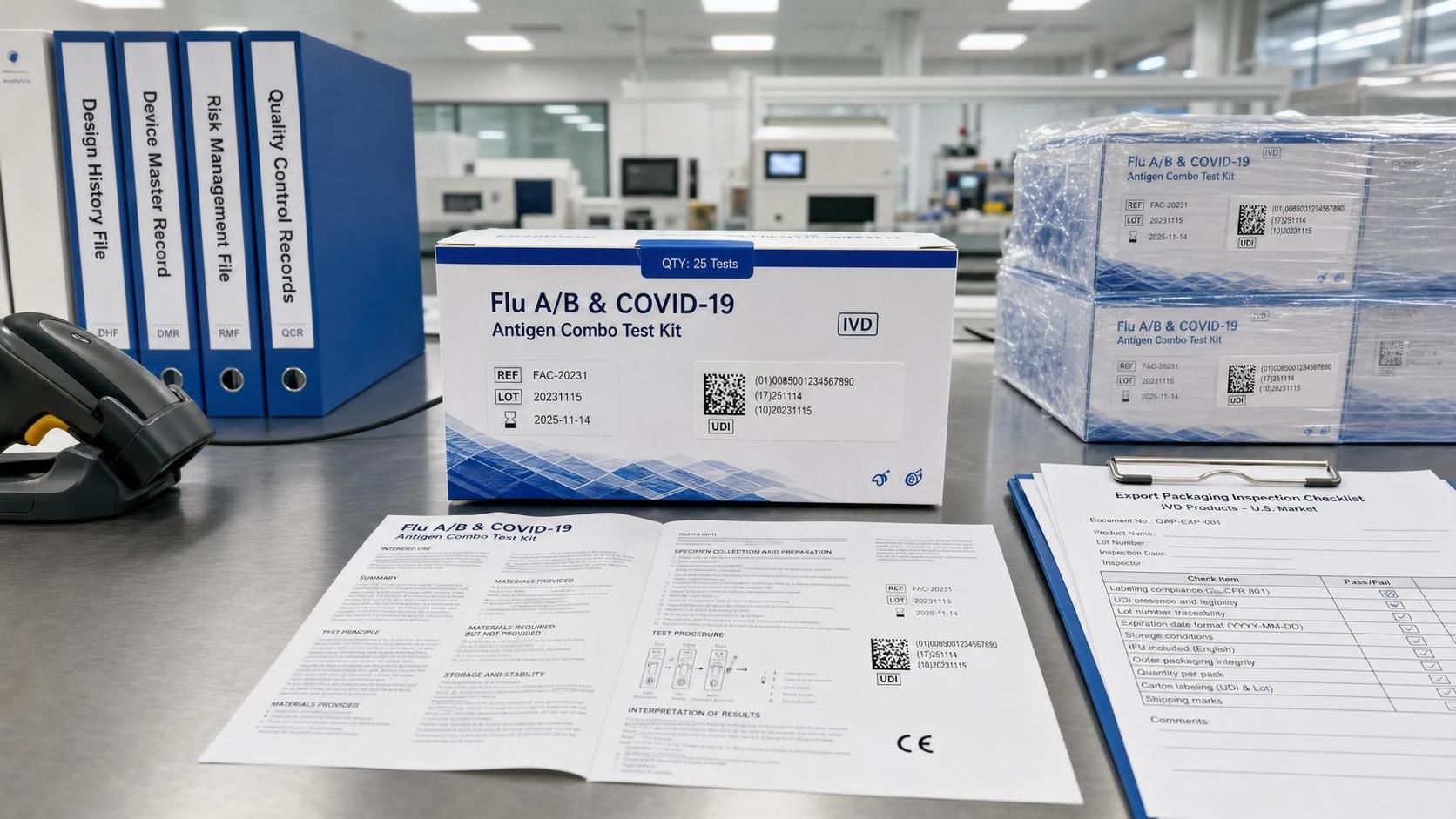 FDA Sets IVD Batch QR Label Rule for Oct. 2026