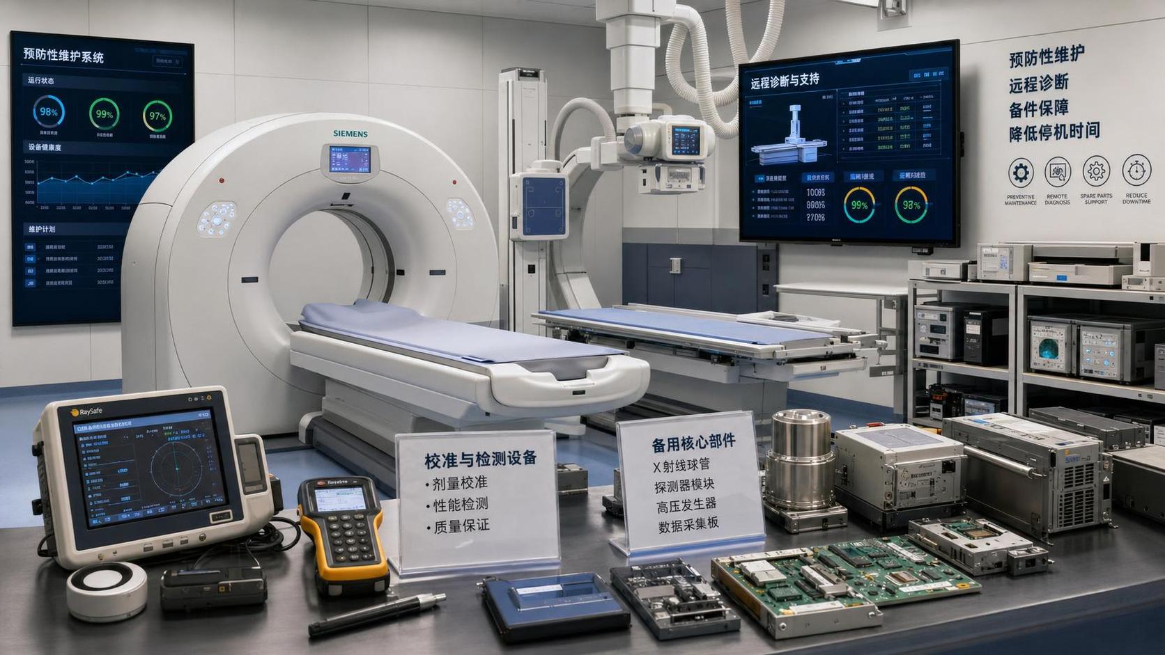 What Radiology Equipment Service Plans Should Cover to Reduce Downtime
